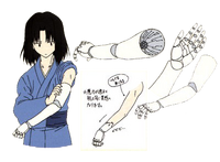 Shiki Ryougi arm