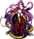 Avenger Stage 1 in Fate/Grand Order, illustrated by Shimokoshi.