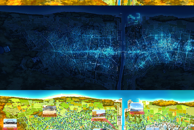 コミケc106 TYPE-MOON Fate/stay night 冬木市MAP C106 冬木市MAP・ラバーマット