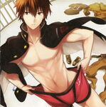 Hero illustration by Nakahara in Fate/Extra CCC Extra Garden.