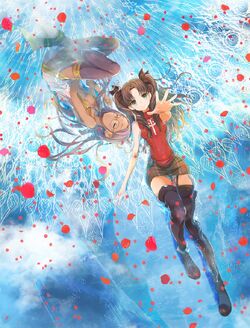 Rin Tohsaka Fate Extra Type Moon Wiki Fandom