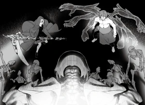 Ergo và Gray đối đầu với Khiển Sứ Linh của Latio.