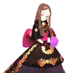 Chacha as seen in GUDAGUDA Shin Yamatai-koku 2022 event in Fate/Grand Order, illustrated by pako.