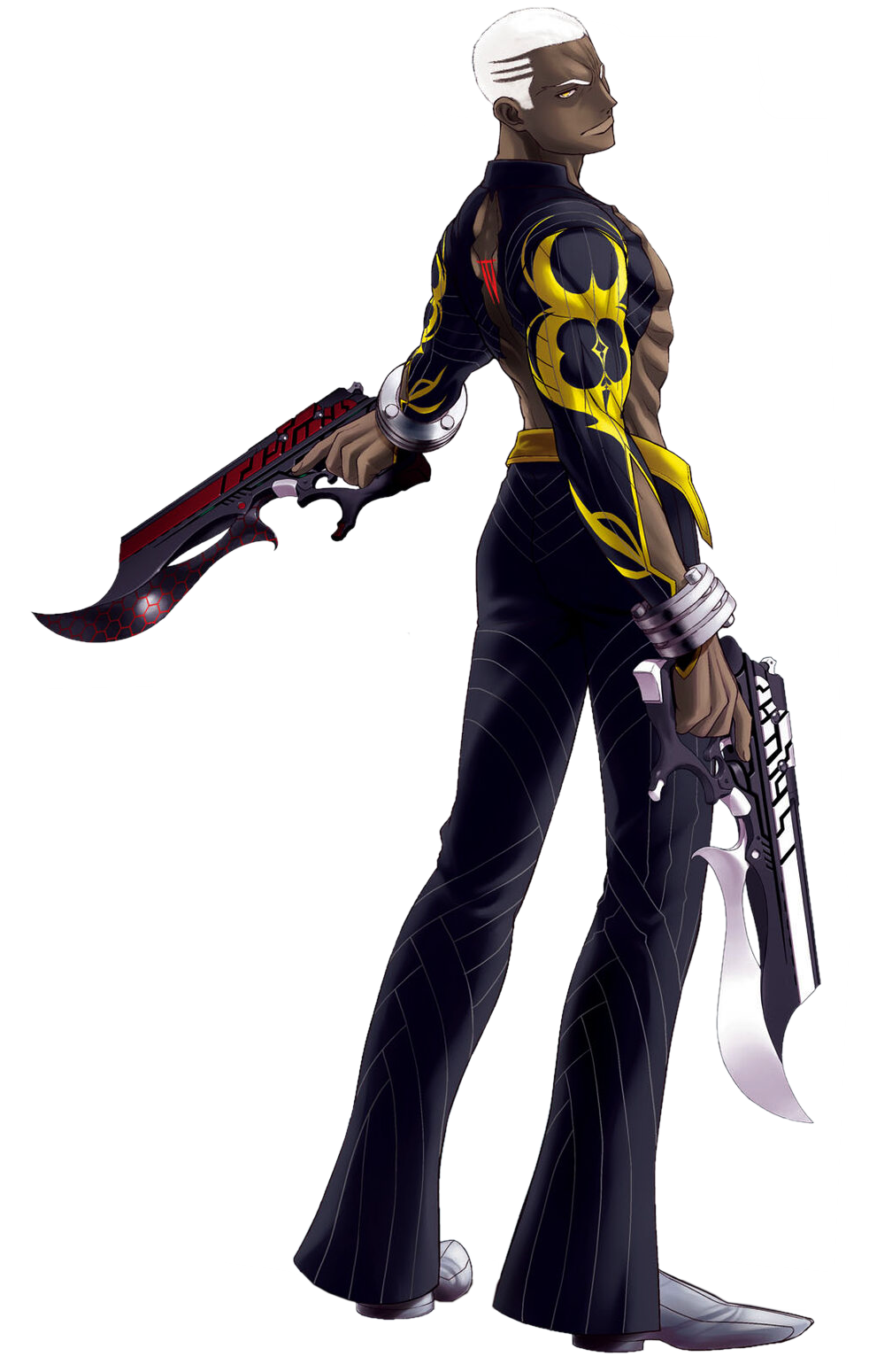 Emiya Alter Type Moon Wiki Fandom They have been indexed as manlik volwassene with geel eyes and wit hair that is to ears length. emiya alter type moon wiki fandom