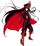 Avenger Stage 1 in Fate/Grand Order, illustrated by pako.