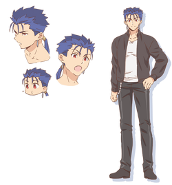 Cu Chulainn Lancer Type Moon Wiki Fandom Cu Chulainn Lancer Type Moon Wiki Fandom