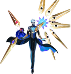 Tercera ascensión de Lancer en Fate/Grand Order, ilustrado por pako.