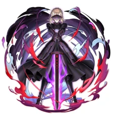 Saber Alter as she appeared in Grand Summoners Collaboration.