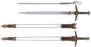 Оригинальный дизайн меча Астольфа.