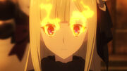 Reines ojos ardiendo