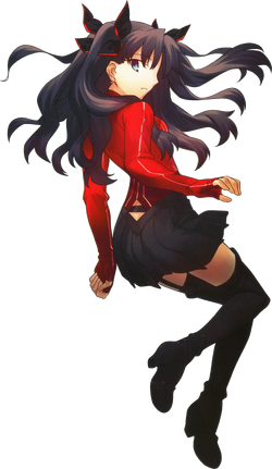 Rin Tohsaka Fate Extra Type Moon Wiki Fandom