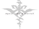 Apocrypha material