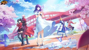 Mahjong SoulWP x Fate/stay night: Heaven's Feel The Movie collaboration.
