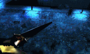 Berserker chụp lấy Durandal phóng từ Gate of Babylon và dùng nó để cản phá cây giáo tiếp theo.