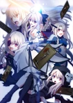 Специальная иллюстрация для 1 тома блю-рей Fate/kaleid liner Prisma Illya 3rei!!, автор Такеучи Такаши.