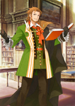 Segunda ascensión de Caster del "Rojo" en Fate/Grand Order, ilustado por Ototsugu Konoe