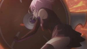 Mash saves Ritsuka in the Anime.