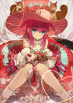 Cuarta ascensión de Lancer en Fate/Grand Order, ilustrado por Arco Wada.