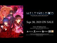 MELTY BLOOD- TYPE LUMINA Release Announcement Trailer
