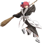 Kohaku in Melty Blood: Type Lumina, illustrated by Takashi Takeuchi.