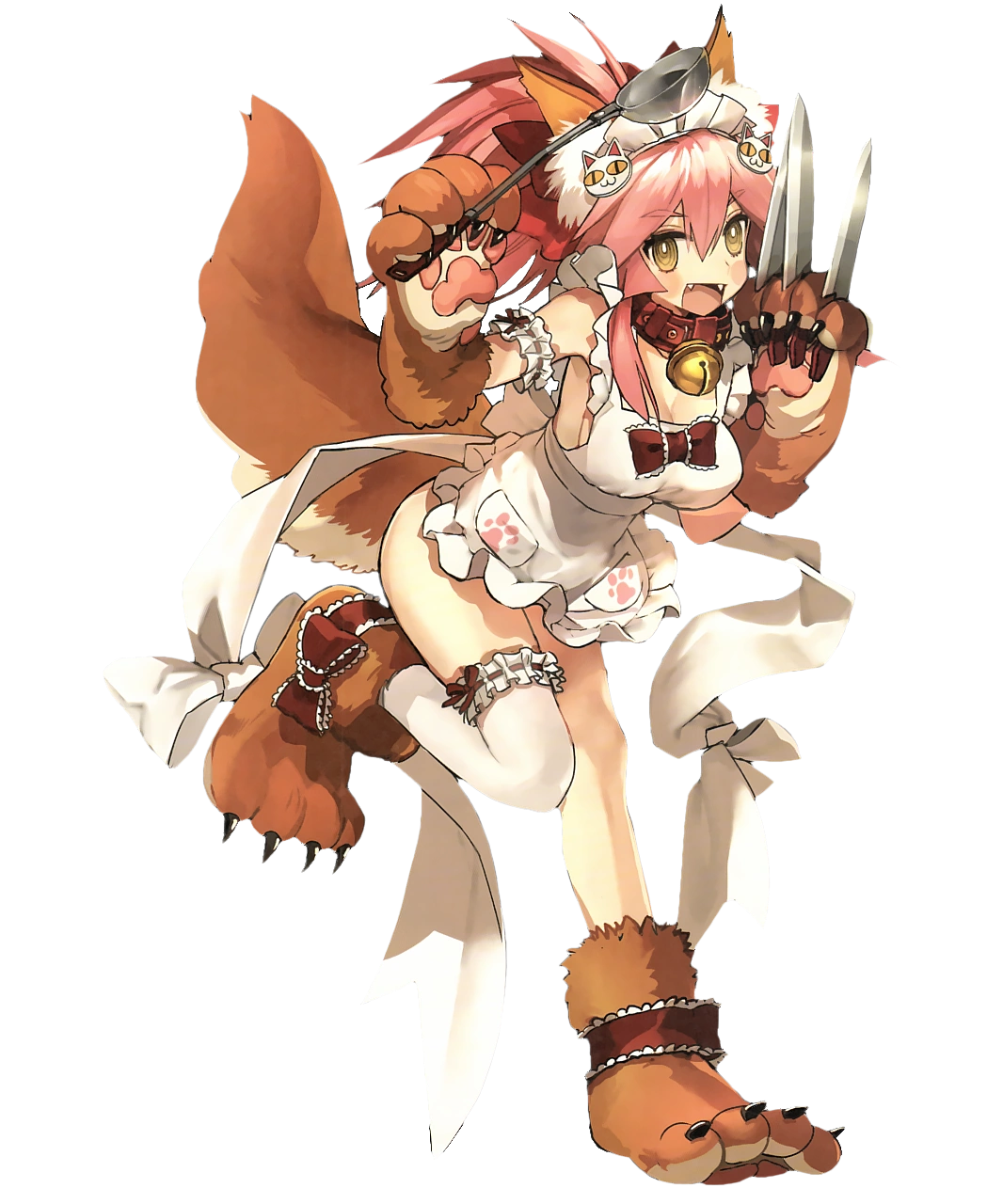 ゲームキャラクター Fate/Grand Order Berserker Tamamo Cat Amazon.com: Max Factory Fate/Grand Order: Berserker/Tamamo Cat 1:7