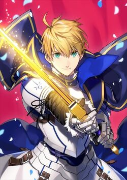 images Fate Prototype Male Saber arthur pendragon type moon wiki fandom