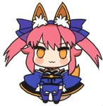 Caster chibi from TYPE-MOON Ace Omake Theater.