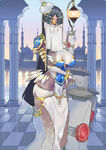 Caster Stage 3 in Fate/Grand Order, illustrated by Namaniku ATK.