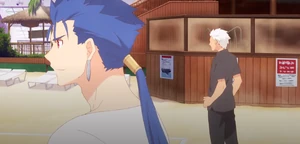 Archer's obscured face.