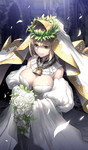 Princess of the White Rose (白薔薇の姫, Shirobara no Hime?) in Fate/Grand Order, illustrated by Kunieda.