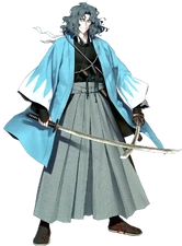 Saitou with Coat of Oaths equipped.