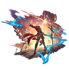 Archer in Honkai: Star RailWP x ''Fate/stay night [Unlimited Blade Works] collaboration.