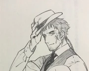 Лансер в костюме