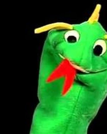 baby einstein green dragon puppet