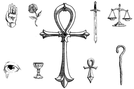 Symbols of the virtues