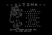 U1 Title Atari8bit