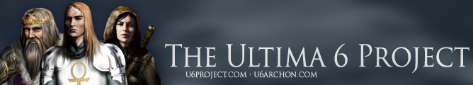 The Ultima 6 Project (U6P for short) is a fan project to recreate Ultima VI...