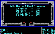The odd selection of transportation in Ultima I
