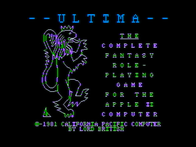 Computer Ports of Ultima I | Editable Codex | Fandom