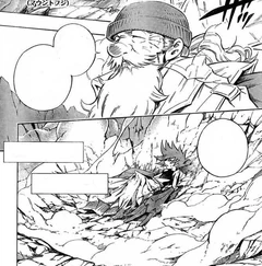 A old man finds Ultimo in the mountains
