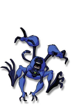 Desenhos do Edu: macaco aranha supremo (ben 10 )