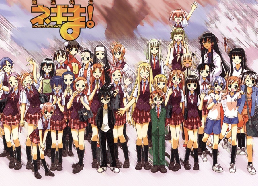 Negima - Ala Rubra  Manga, Anime, Mahō sensei negima!