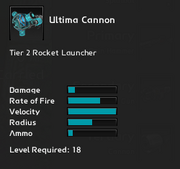 Ultima Cannon infosheet