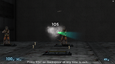 Particle Lance Firing