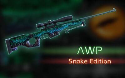 AWP Snake Camo