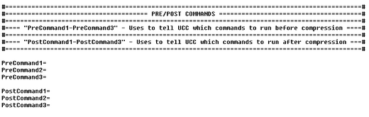 PrePostCommands