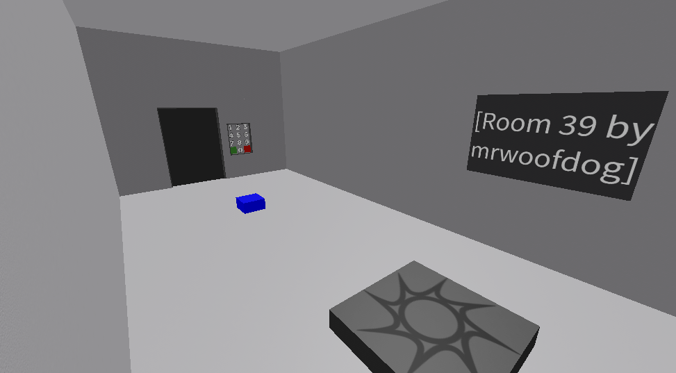 roblox door code