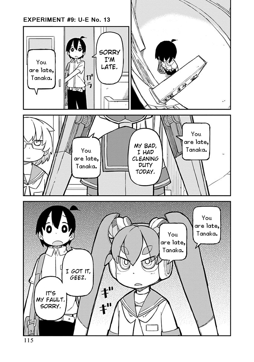 Chapter 9 | Ueno-San wa Bukiyou Wiki | Fandom