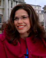 Betty Suarez (144 KB) Betty Suarez (former Associate Features Editor, former Assistant to Daniel Meade, former Assistant to Wilhelmina Slater)