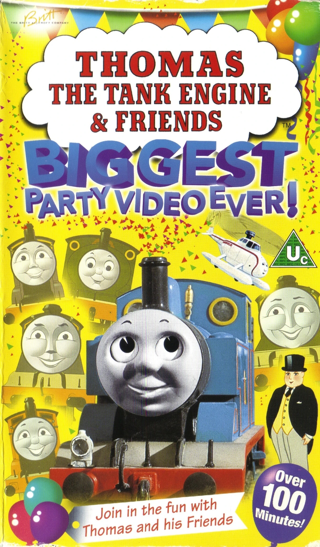 Thomas The Tank Engine and Friends Biggest Party Video Ever UK Video Company Wiki Fandom